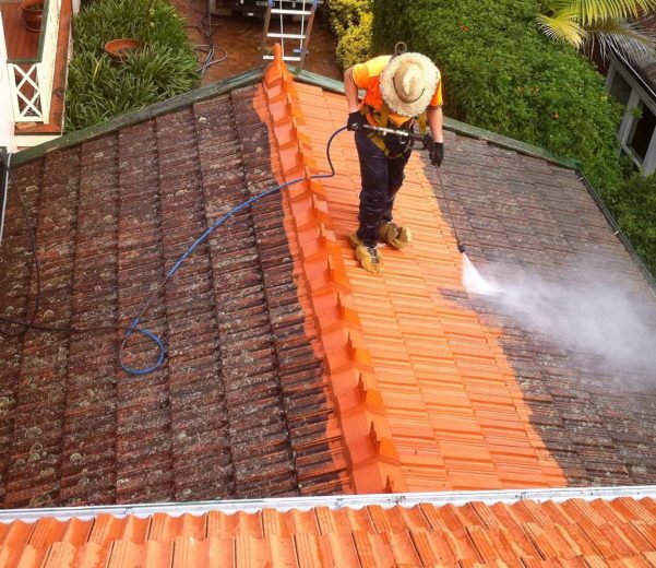 Providing Pressure Wash Roof Cleaning Services in Pinellas Park, FL